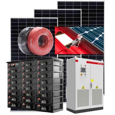 50kW solar energy storage system with feed in function
