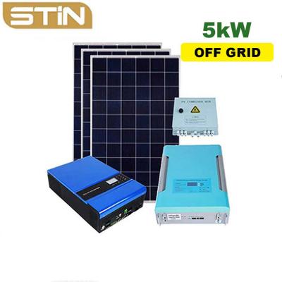 5KW Wall Mounted Solar Energy Home System