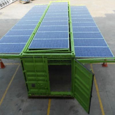 10kw контейнерна слънчева енергийна система извън мрежата в Сингапур